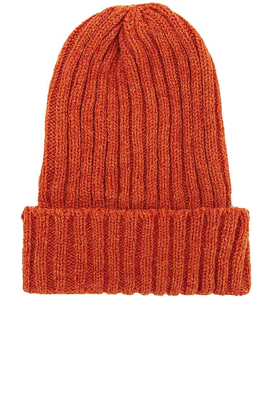 Beams Plus Wool Watch Cap in Orange