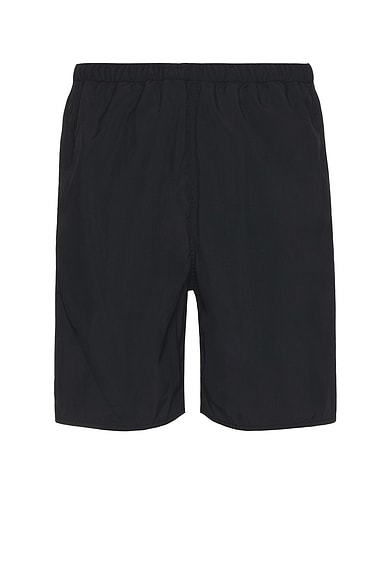 Shop Beams Mil Athletic Shorts Nylon In Black