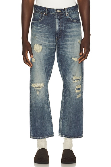 5 Pocket Classic Denim Repair