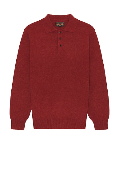 Polo Ralph Lauren Long Sleeve Sweater in Park Avenue Red | FWRD