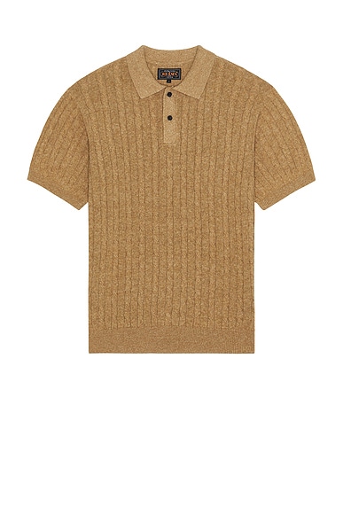Knit Polo Cable