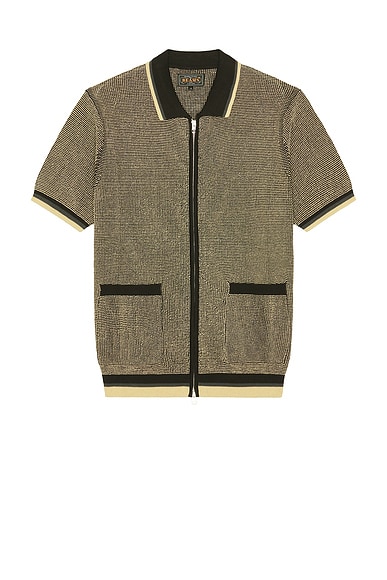 Zip Knit Polo