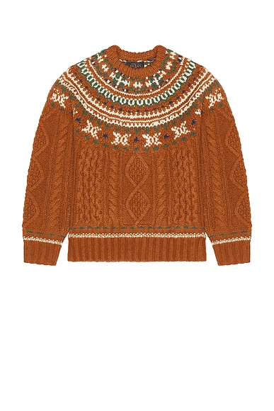 Crew Nordic Cable Sweater