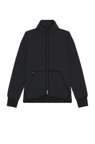 Beams Plus MIL Liner Jersey Back Fleece in Black