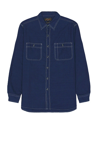 Work Indigo Chambray Shirt