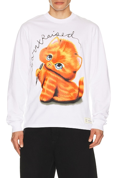 Kitty Long Sleeve Tee