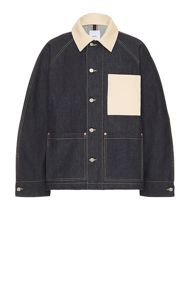 BTFL STUDIO Chore Jacket in Indigo