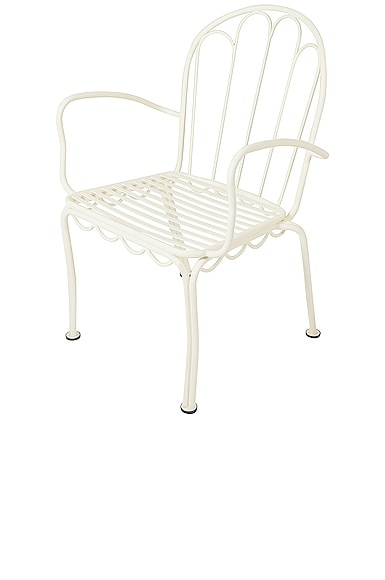 business & pleasure co. Al Fresco Dining Chair in Antique White