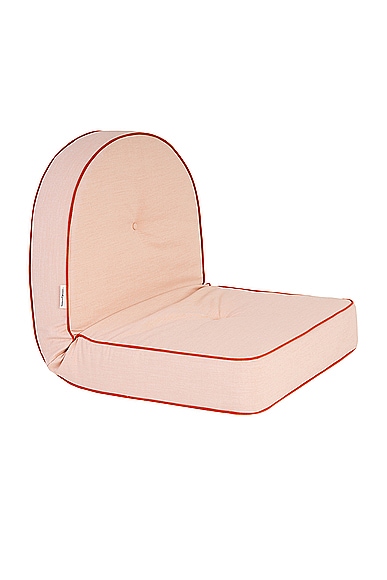 Shop Business & Pleasure Co. Reclining Pillow Lounger In Riviera Pink