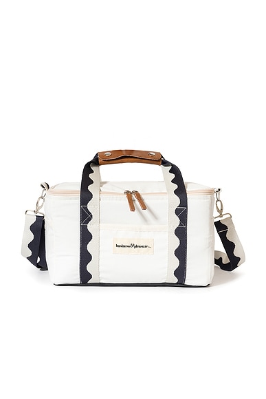 business & pleasure co. Premium Cooler Bag in Riviera White