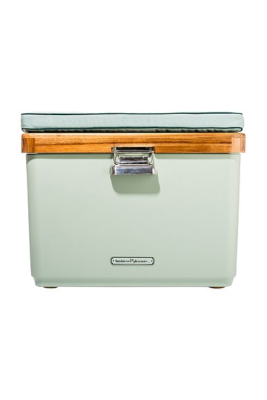 business & pleasure co. Large Hemingway Cooler in Sage Green