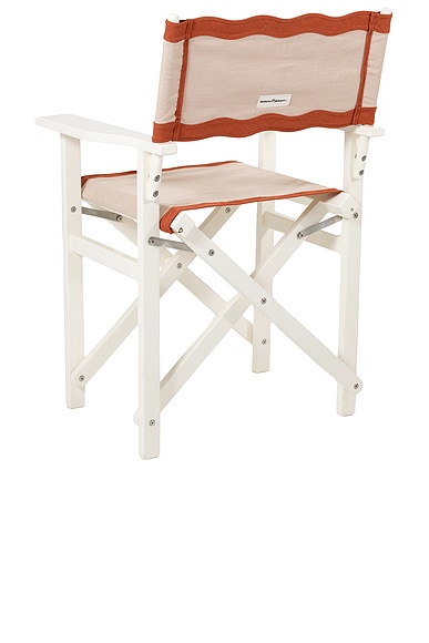 Business & Pleasure Directors Chair Table Height In Riviera Pink