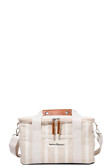 business & pleasure co. Premium Cooler Bag in Monaco Natural Stripe