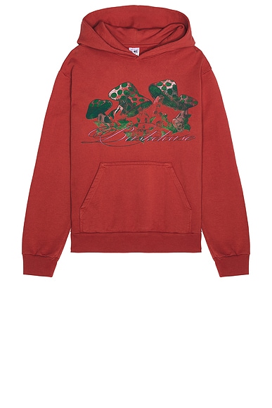 Basketcase Poison Hoodie in Rust