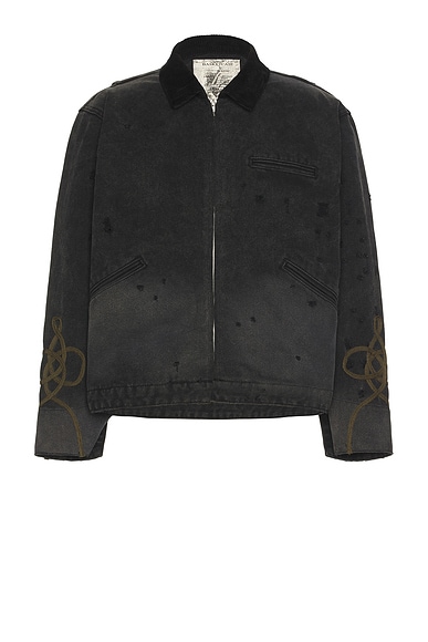 Carhartt WIP Detroit Jacket (Winter) | Dove Grey / Black
