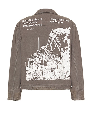 Samuel Zelig New Rituals Chore Jacket in Oil Wash | FWRD