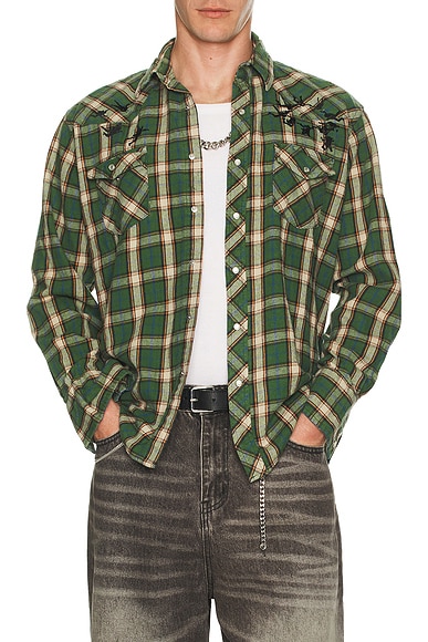 Parachute Flannel Upcycled