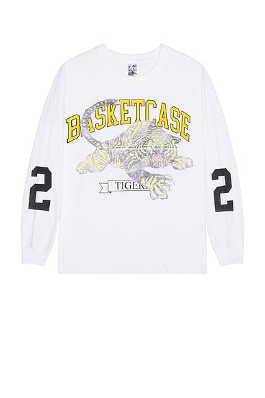 Tiger Football Long Sleeve Tee
