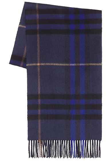 Giant Check Cashmere Scarf