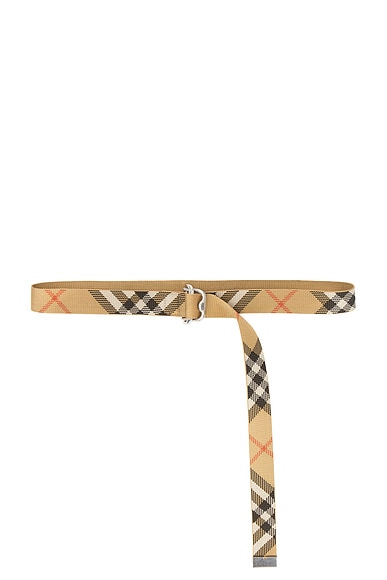 Double Bar Webbing Belt