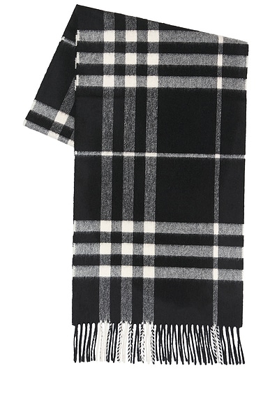 Giant Check Cashmere Scarf