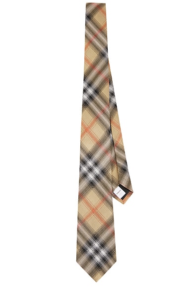 Burberry Manston Tie in Sand Ip Check