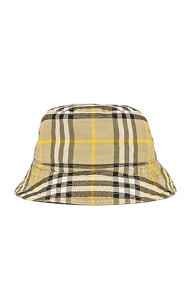 Burberry Classic Bucket Hat In Hunter