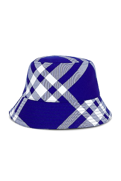 Burberry Bucket Hat in Knight Check