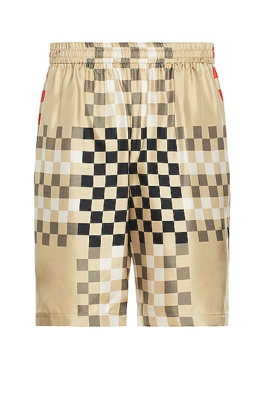Bradeston Pixel Check Shorts
