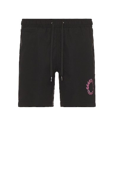 Burberry Martin Popsicle Shorts in Black