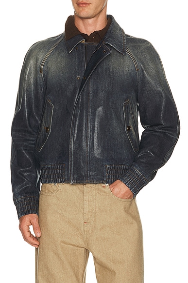 Rivaro Wax Bomber Jacket