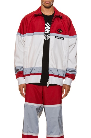 BURBERRY◆ジャージ/M/ポリエステル/RED BURF-MO35_V1.jpg