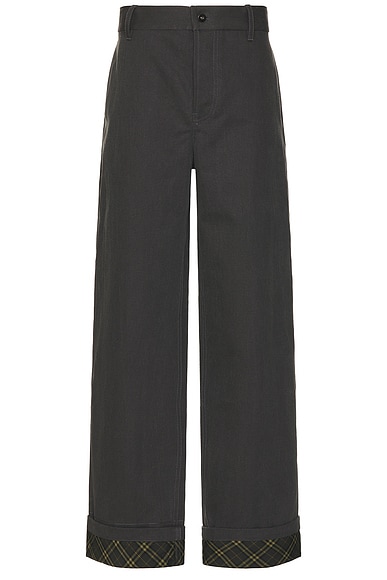 Check Lined Work Trousers