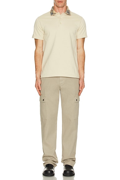 Garment Dyed Zip Back Cargo Pants