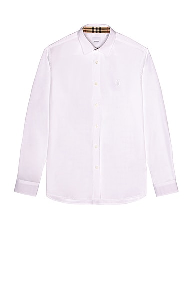 Burberry Sherwood Casual Shirt in White