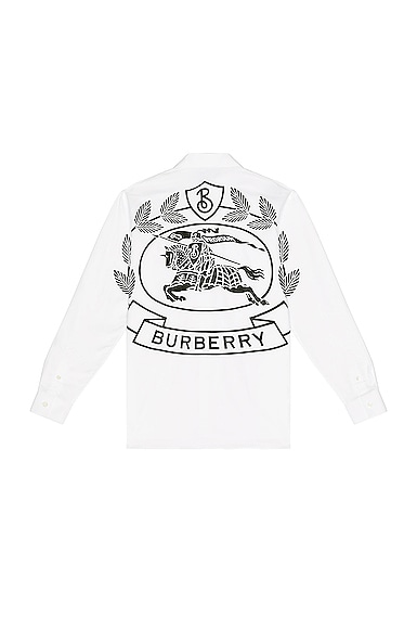Burberry Craster Shirt in White