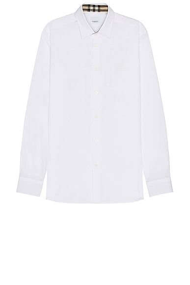 Burberry Sherfield Shirt in White