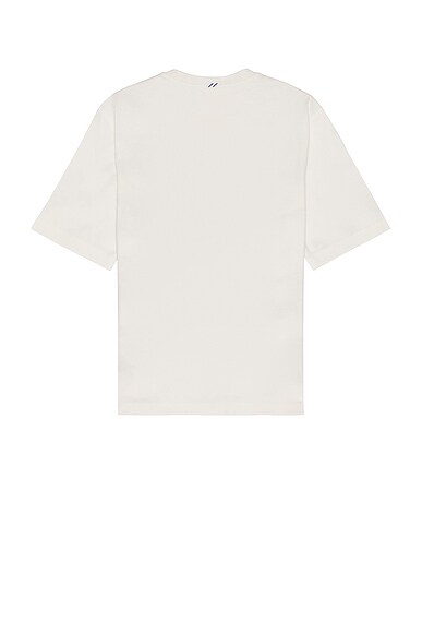 Burberry T-shirt With Ekd T-shirts White In Rain