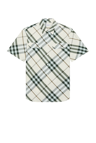 Burberry Shirt in Alabaster IP Check
