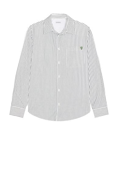 Burberry Casual Shirt in Conifer & Chalk