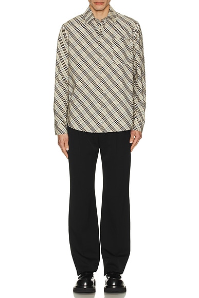 Long Sleeve Check Shirt