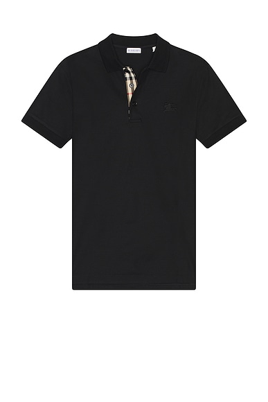 Burberry Eddie EKD Polo in Black
