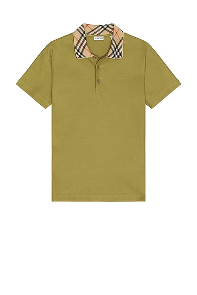 Check Collar Polo