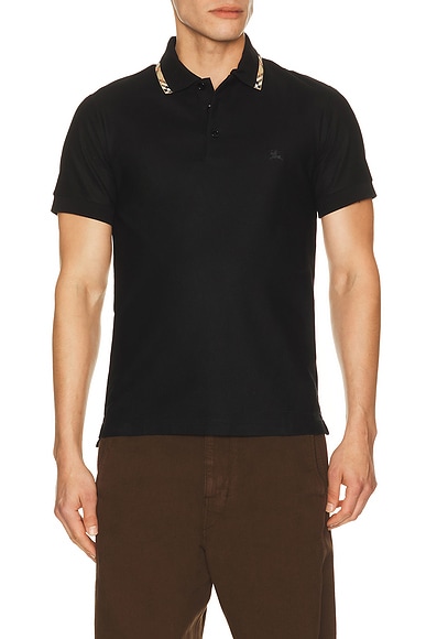 Burberry Eddie Polo in Black