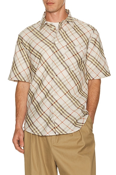 Roland Short Sleeve Check EKD Shirt
