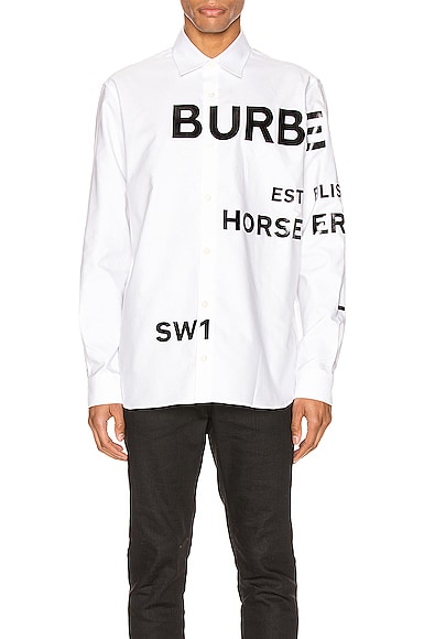 BURBERRY Topham Long Sleeve Shirt,BURF-MS73