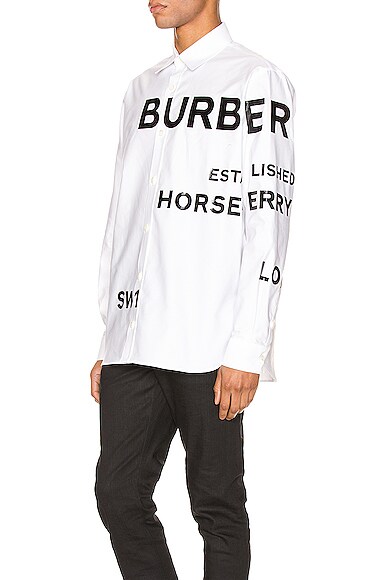 BURBERRY Topham Long Sleeve Shirt,BURF-MS73