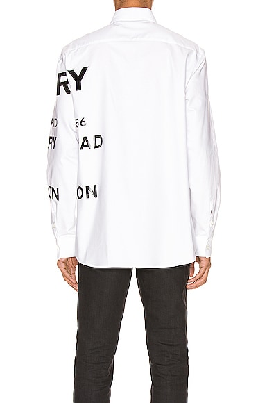 BURBERRY Topham Long Sleeve Shirt,BURF-MS73