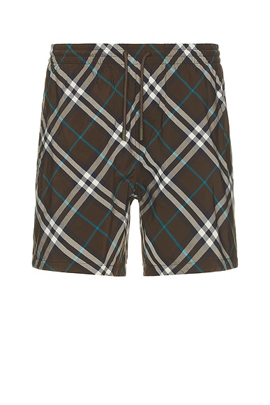 Check Swim Short