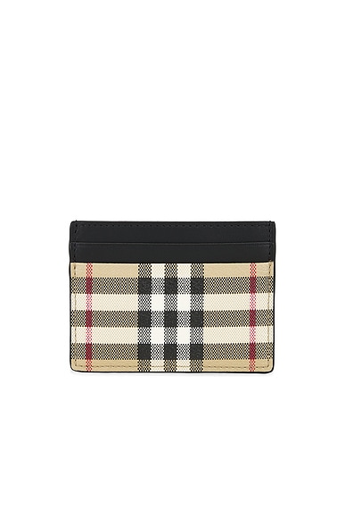 Sandon Vintage Check Cardholder